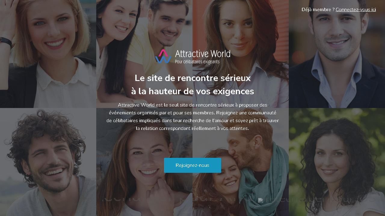 Capture d'écran de http://www.attractiveworld.com